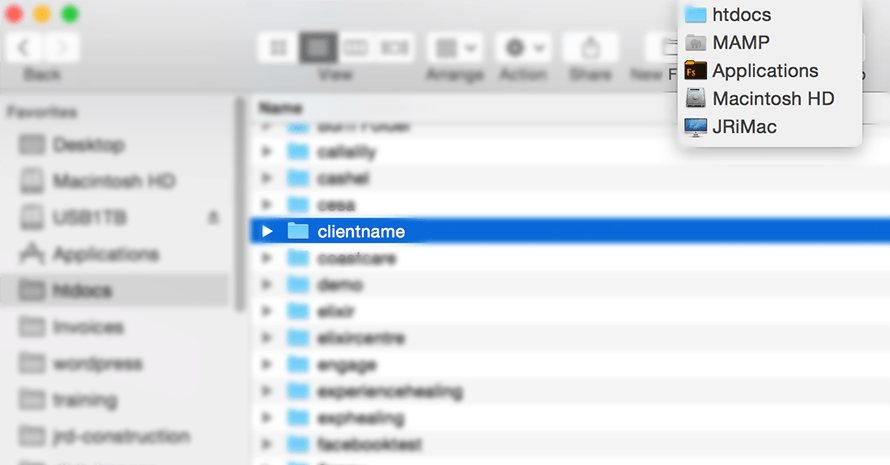 Wordpress website migration local files