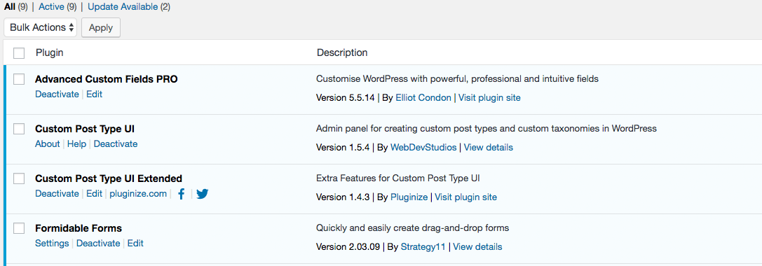 Custom Post Types plugin list Custom Post Types plugin list