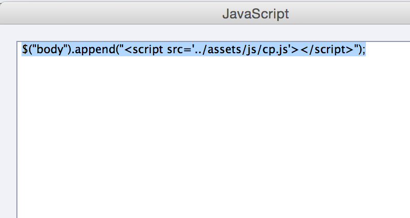 Using Javascript with Captivate JS include Using Javascript in Captivate JS include