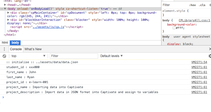Chrome Developer Tools Chrome Developer Tools