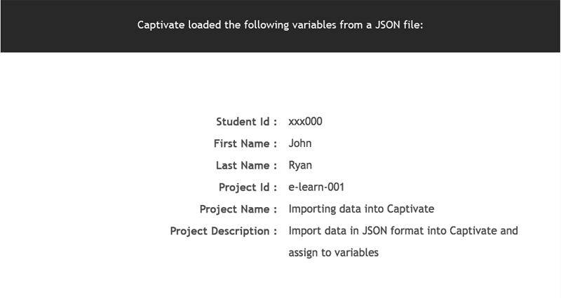 Captivate Variables Captivate Variables