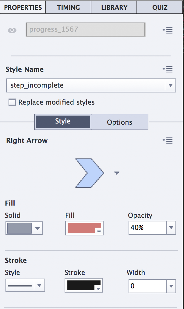 Captivate Progress bar incompleted style Captivate Progress bar incompleted style