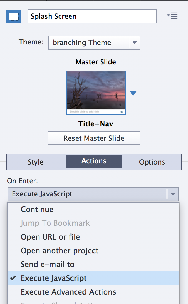 Captivate Progress bar Captivate Progress bar actions