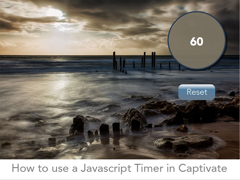 How to use a Javascript timer in Captivate splash screen How to use a Javascript timer in Captivate splash screen